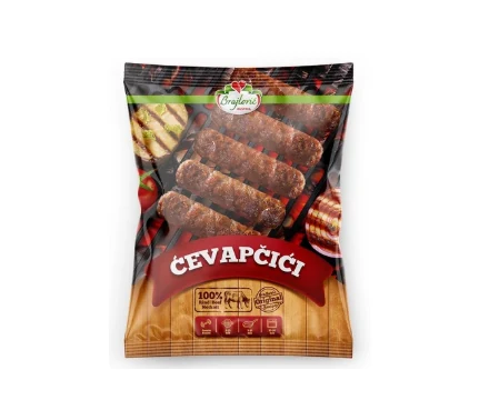 Brajlović ćevapčići 800 g — Balkan products at AMANET Echternach